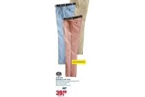 john ric pantalon met riem