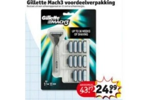 gillette mach3 voordeelverpakking