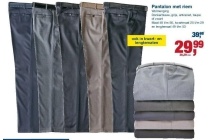 pantalon met riem