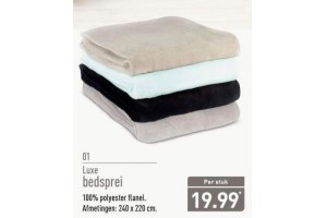 luxe bedsprei