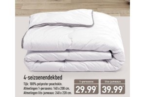 4 seizoenendekbed