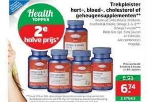 trekpleister hart bloed cholesterol of geheugensupplementen