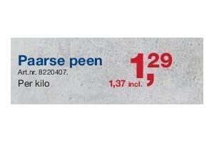 paarse peen