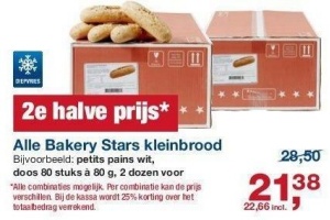 bakery stars kleinbrood