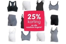 alle naadloze lingerie