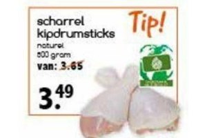 scharrel kipdrumsticks