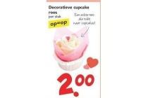 decoratieve cupcake roos