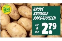 grove kruimige aardappelen