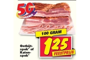ontbijt of katenspek