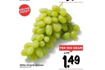 witte victoria druiven