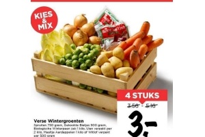 verse wintergroenten
