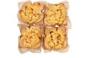 plus bourgondische appeltaart of mini appeltaartjes