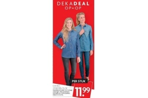 dames spijkerblouse