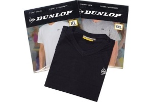 dunlop t shirt v hals