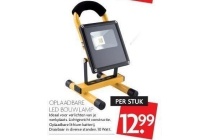 oplaadbare led bouwlamp