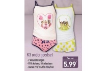 k3 ondergoedset