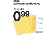 schoonmaakdoekjes