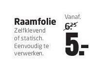 raamfolie