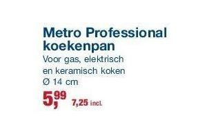 metro professional koekenpan 14 cm