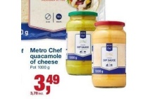 metro chef quacamole of cheese
