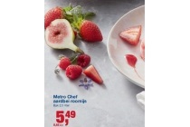 metro chef aardbei roomijs