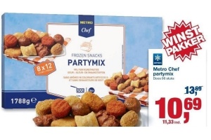 metro chef partymix