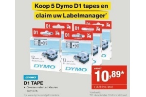 dymo d1 tape