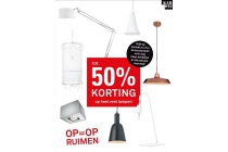 tot 50 korting op lampen