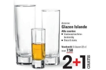 glazen islande