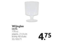 wijnglas depa