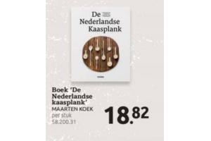 boek de nederlandse kaasplank