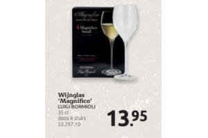 wijnglas luigi bormioli