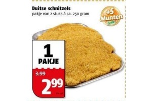 duitse schnitzels