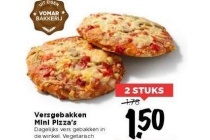 versgebakken mini pizza s