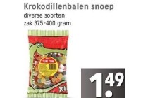 krokodillenbalen snoep