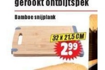 bamboe snijplank