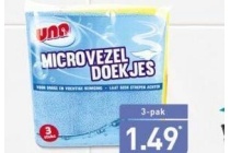 una microvezeldoekjes