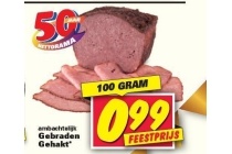 ambachtelijk gebraden gehakt