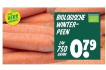 biologische winterpeen