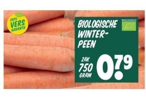 biologische winterpeen