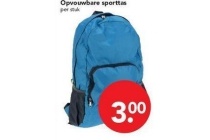 opvouwbare sporttas