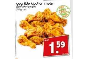 gegrilde kipdrummets