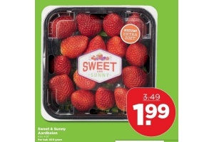 sweet en sunny aardbeien