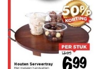 houten serveertray