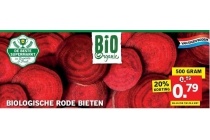 biologische rode bieten