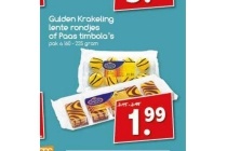 gulden krakeling lente rondjes of paas timbola s