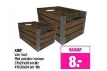 houten kist