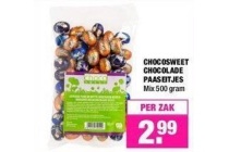 chocosweet chocolade paaseitjes