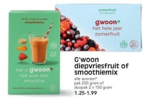 diepvriesfruit of smoothiemix