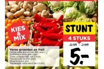 verse groente en fruit